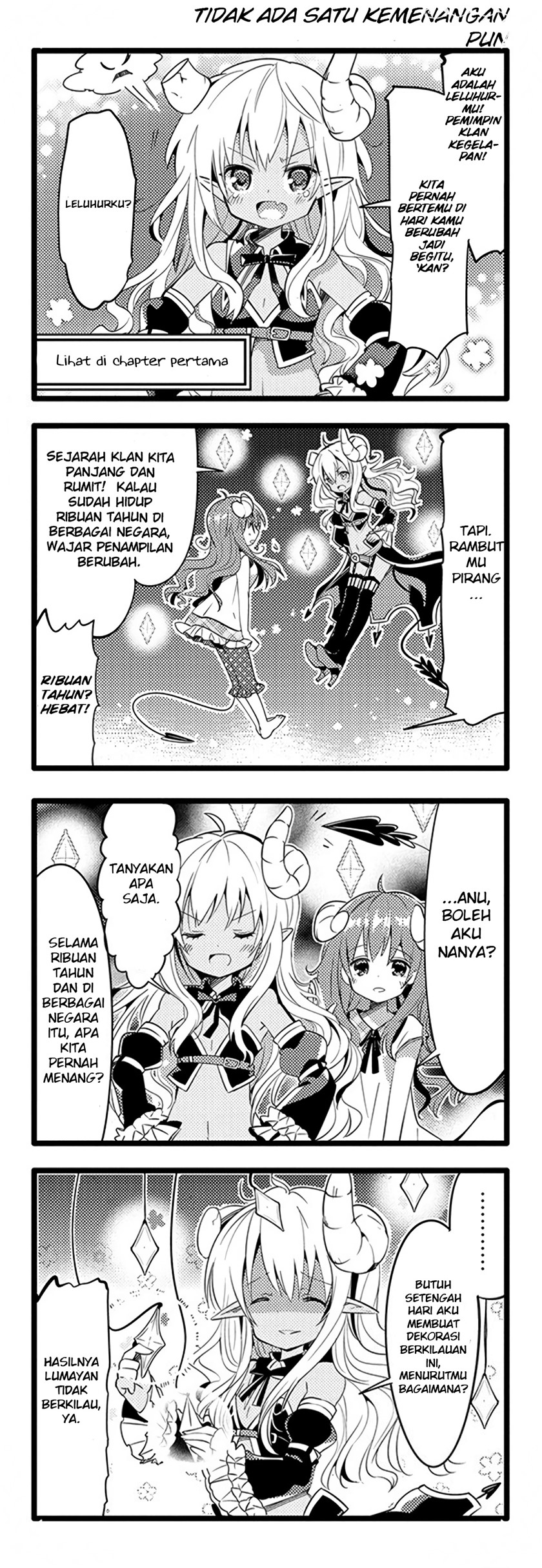 Manga Machikado Mazoku Chapter 05 gambar nomor 2