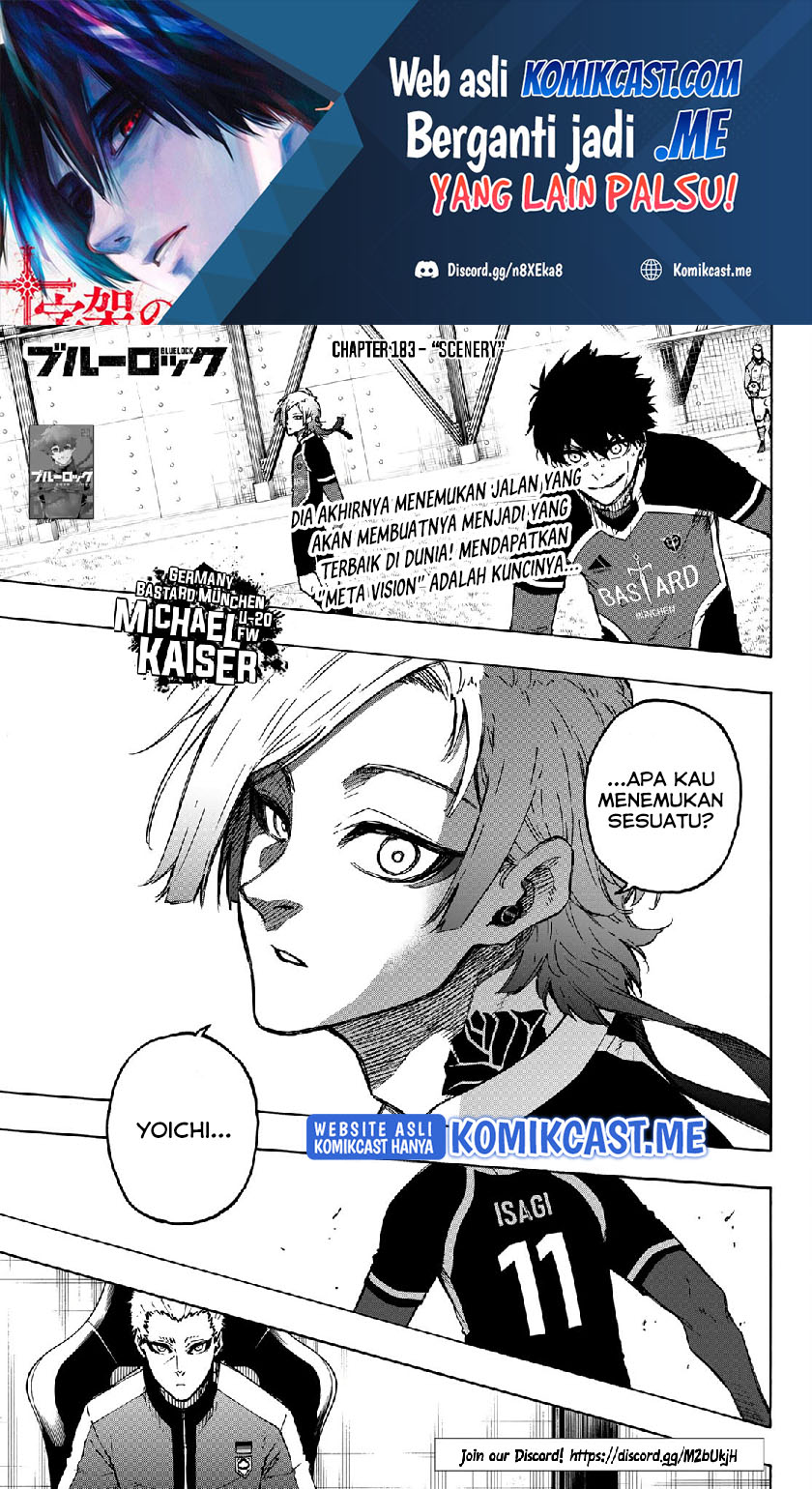 Manga Blue Lock Chapter 183 gambar nomor 2