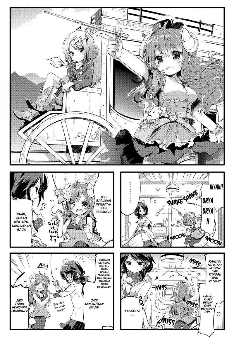 Komik Machikado Mazoku Chapter 06 gambar nomor 1