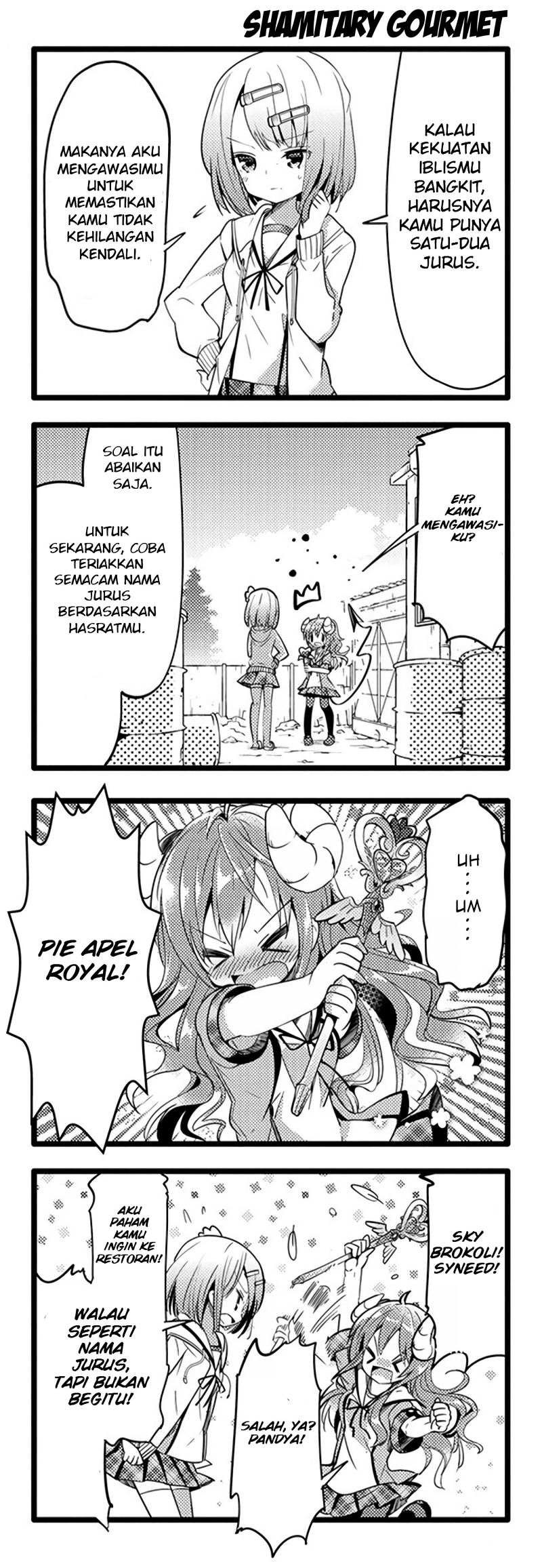 Machikado Mazoku Chapter 06 Gambar 10