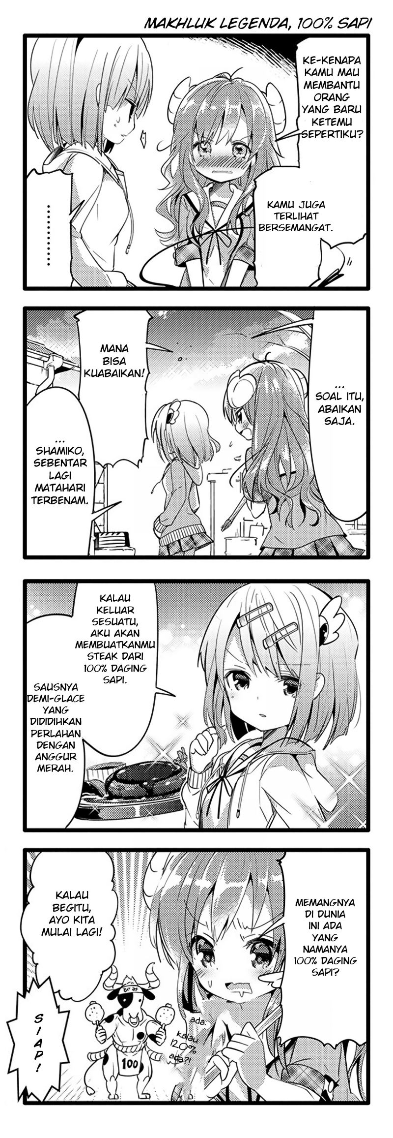 Machikado Mazoku Chapter 06 Gambar 12