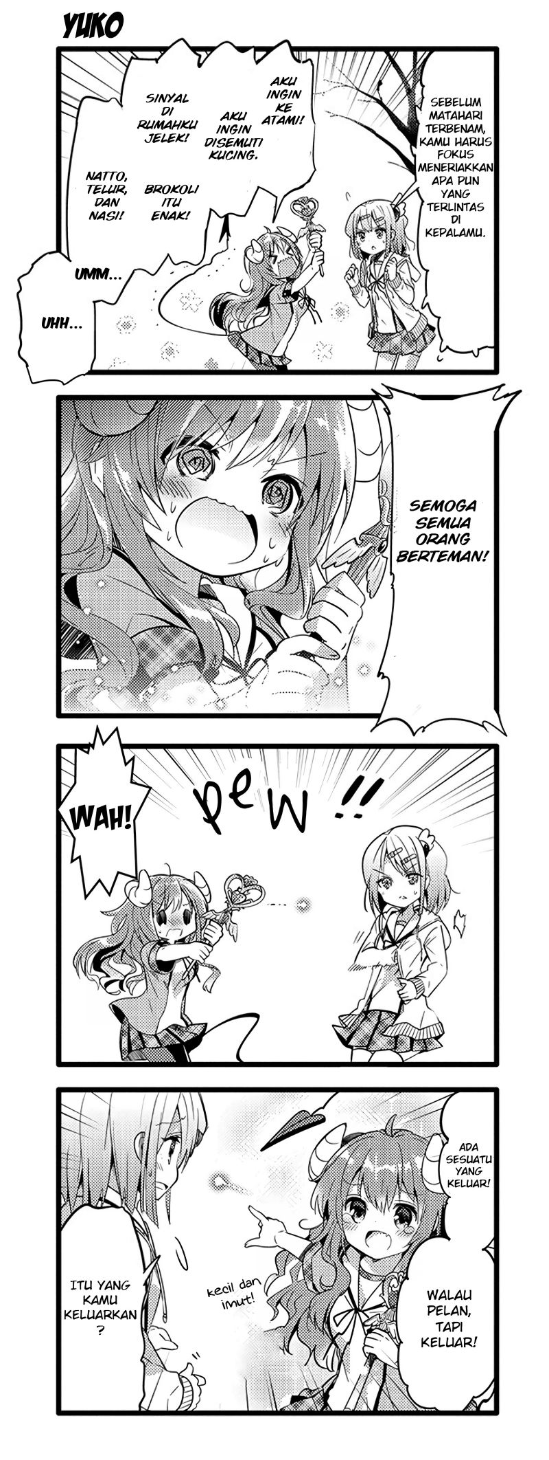 Machikado Mazoku Chapter 06 Gambar 13