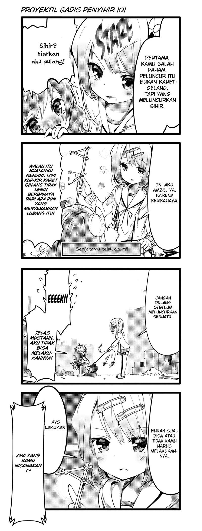 Machikado Mazoku Chapter 06 Gambar 5