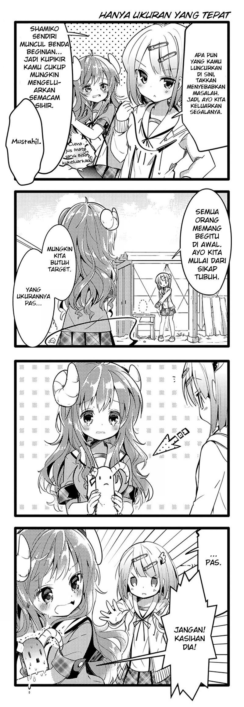 Machikado Mazoku Chapter 06 Gambar 6