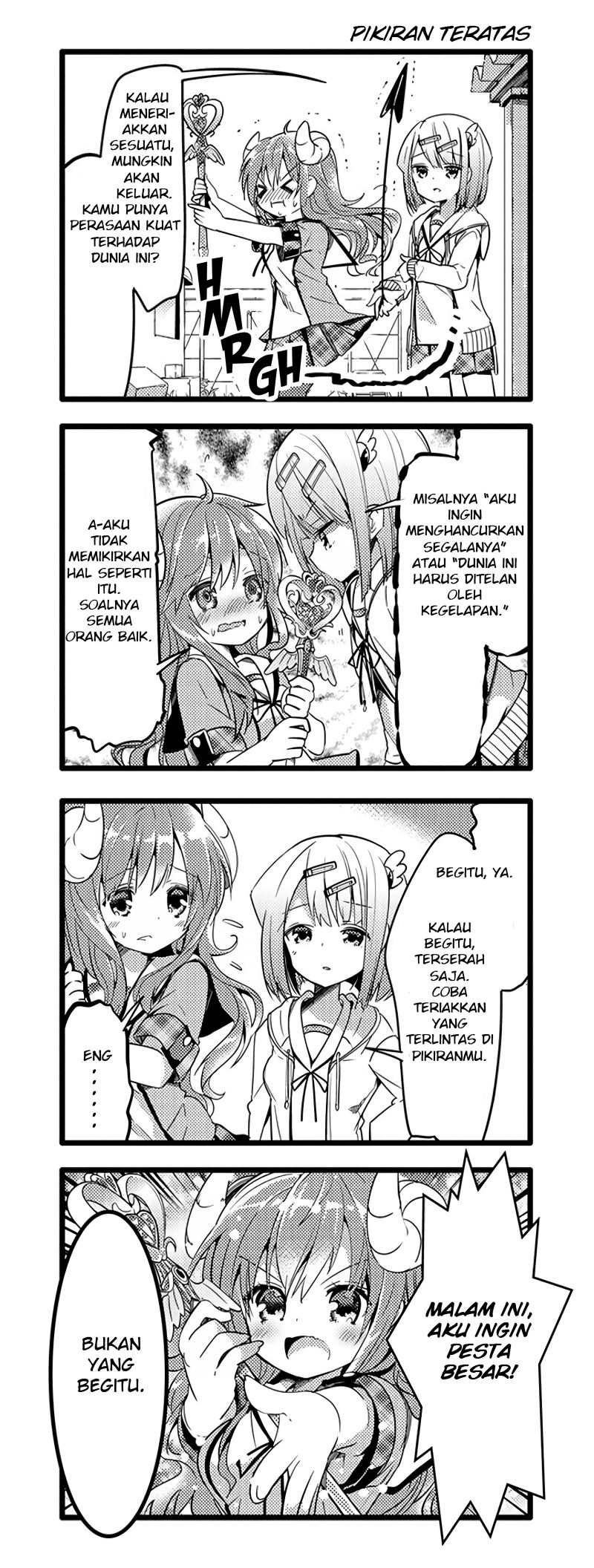 Machikado Mazoku Chapter 06 Gambar 8