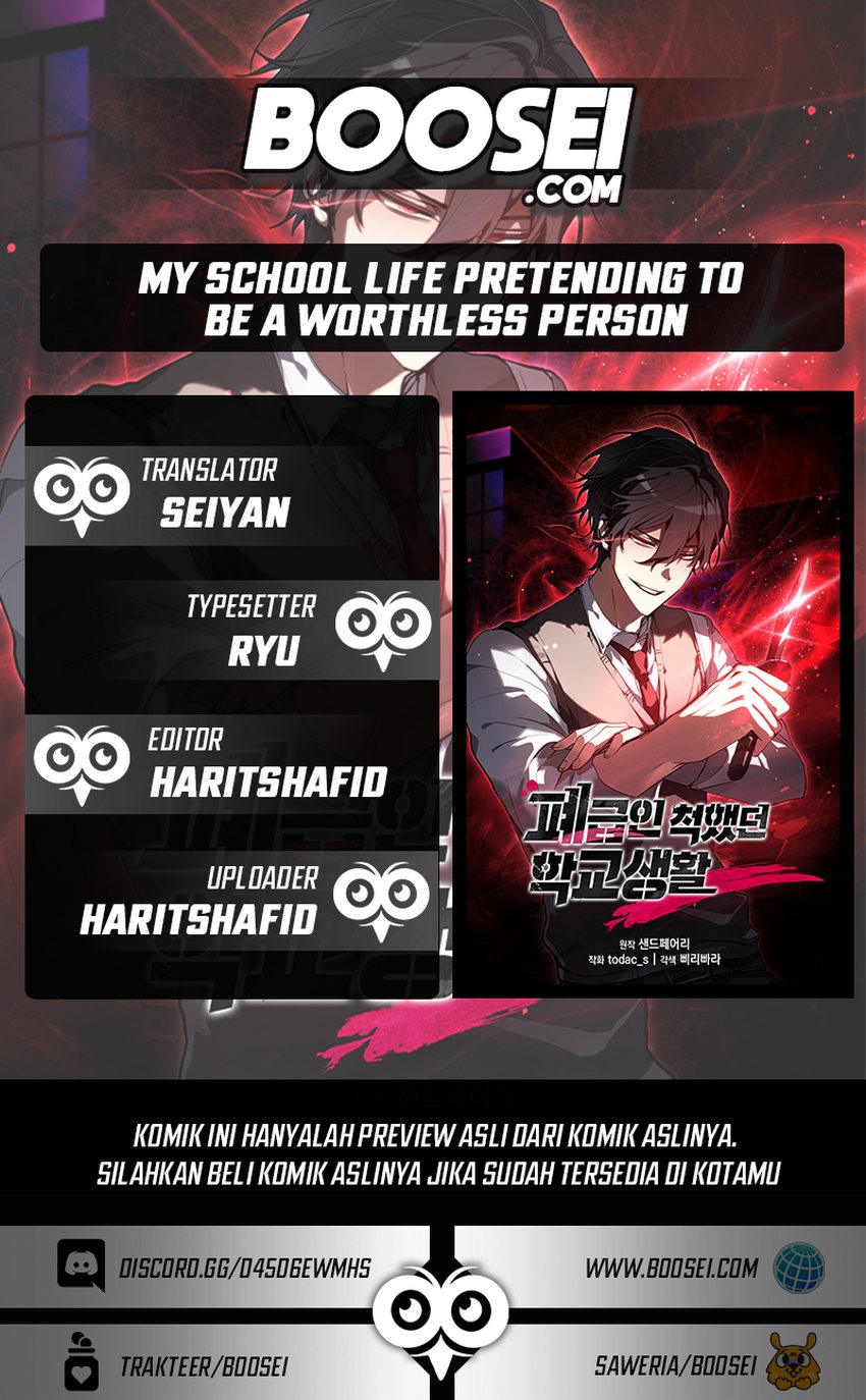 Komik My School Life Pretending to Be a Worthless Person Chapter 11 gambar nomor 1