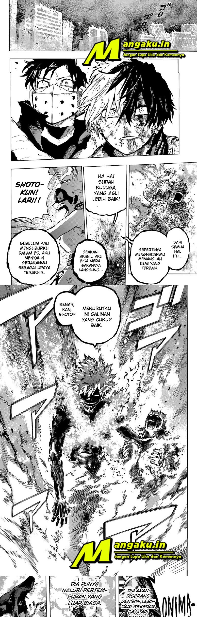 Boku no Hero Academia Chapter 363 Gambar 4
