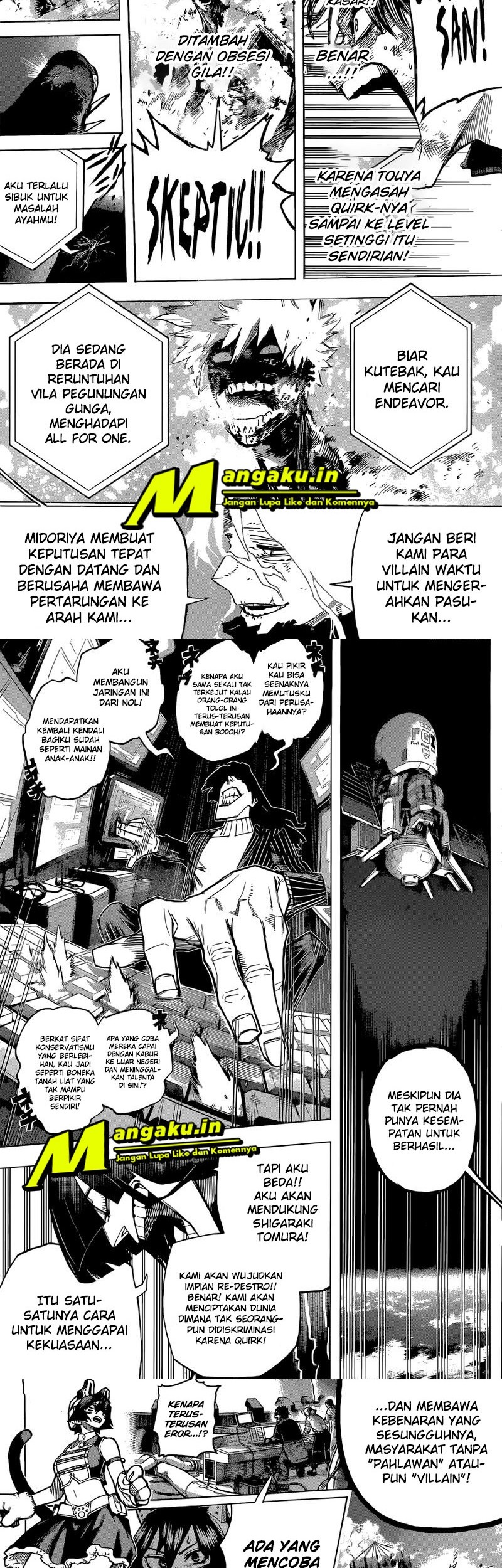 Boku no Hero Academia Chapter 363 Gambar 5