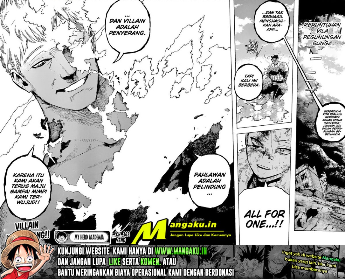 Boku no Hero Academia Chapter 363 Gambar 7