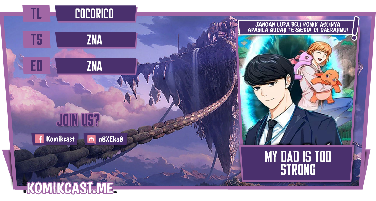 Komik My Dad Is Too Strong Chapter 96 gambar nomor 1