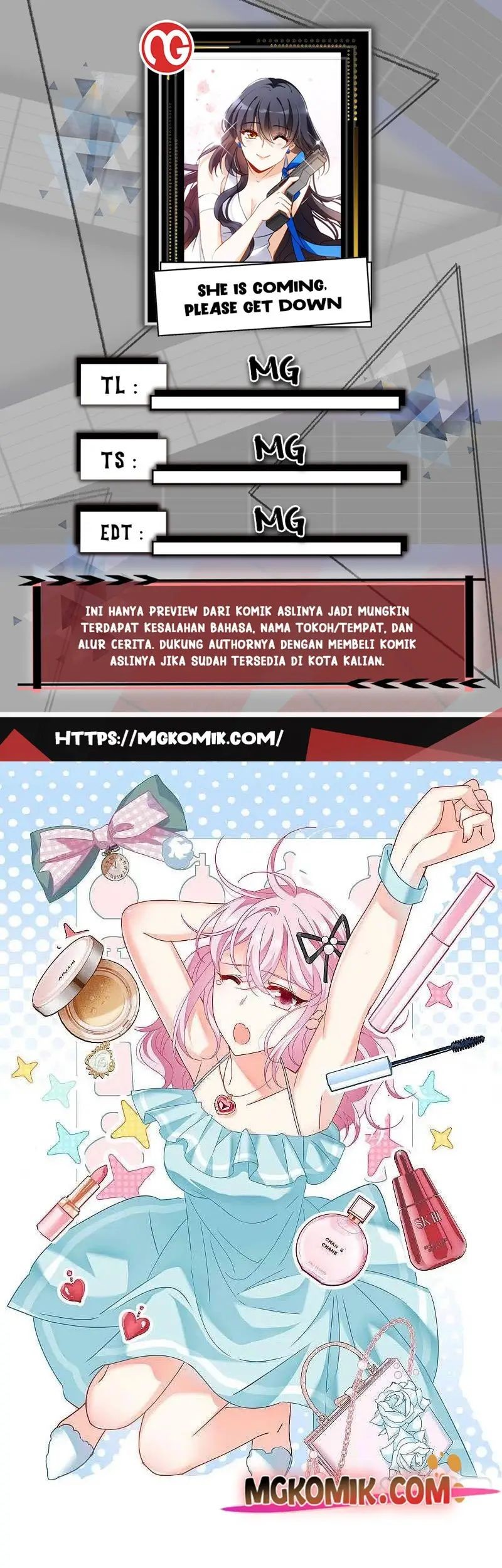 Komik She Is Coming, Please Get Down! Chapter 85.3 gambar nomor 1