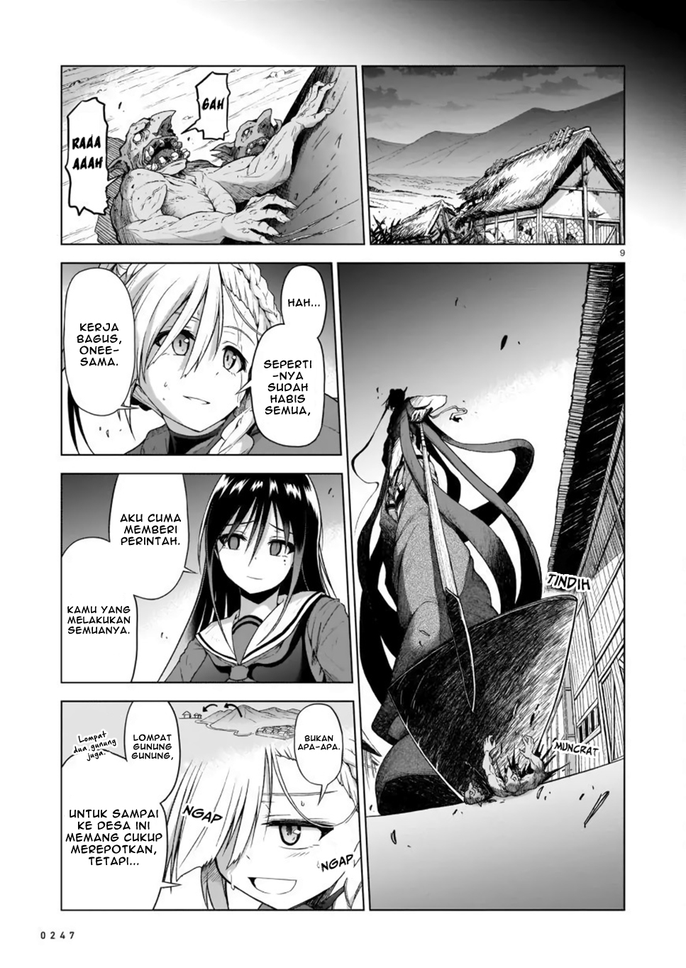 The Onee-sama and the Giant Chapter 02 Gambar 11