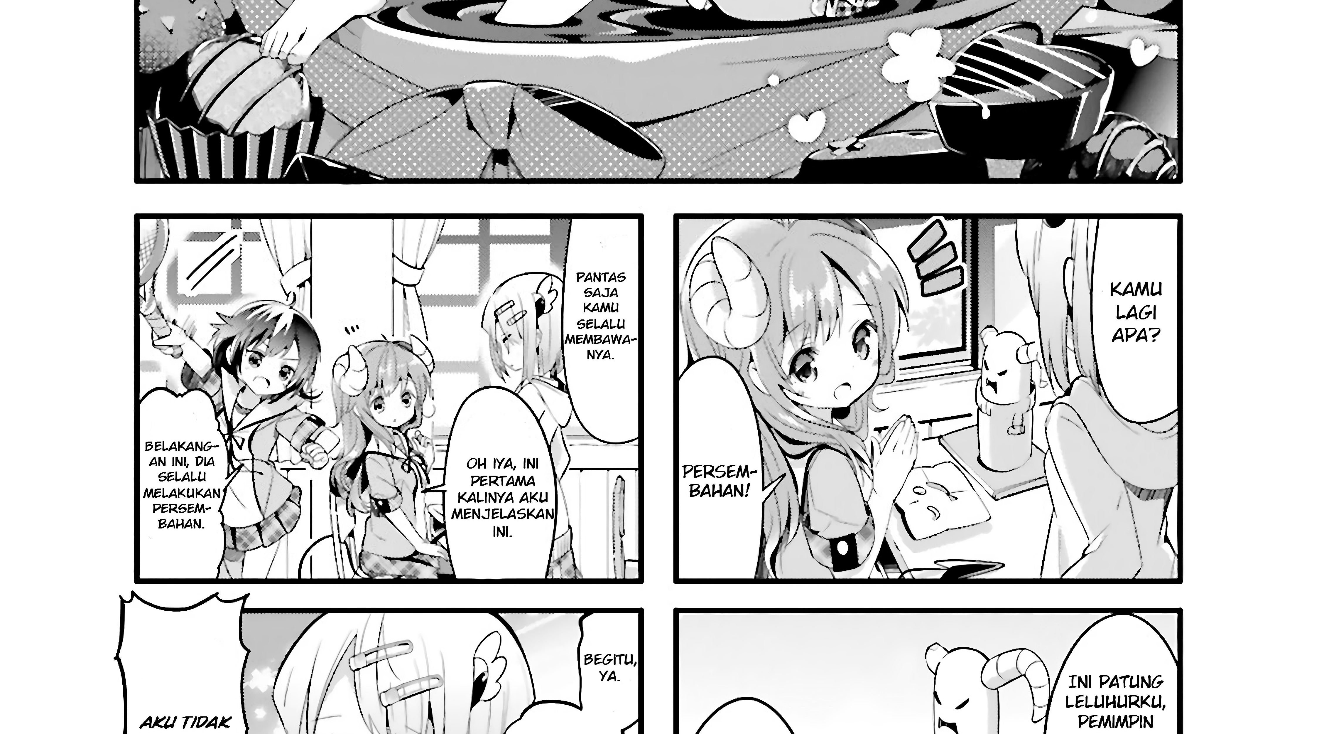 Manga Machikado Mazoku Chapter 07 gambar nomor 2