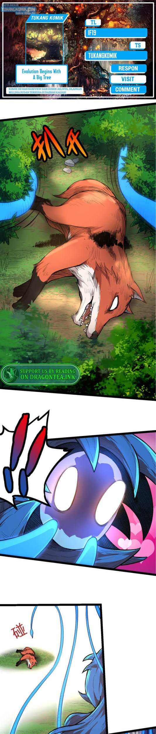 Komik Evolution Begins With A Big Tree Chapter 03 gambar nomor 1
