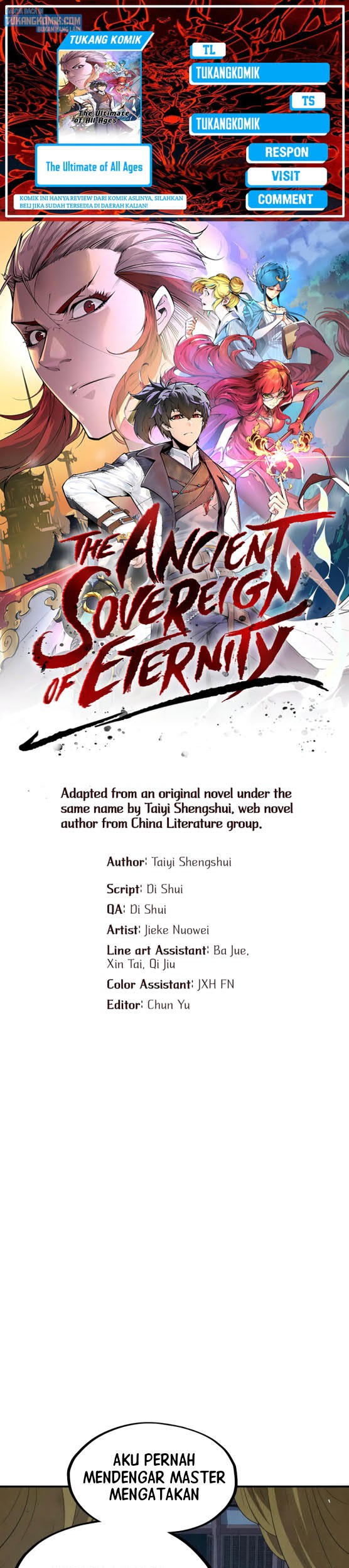 Komik The Ultimate of All Ages Chapter 119 gambar nomor 1