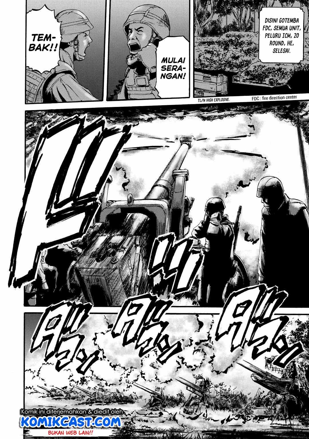 Gate – Jietai Kare no Chi nite Kaku Tatakeri Chapter 115 Gambar 17