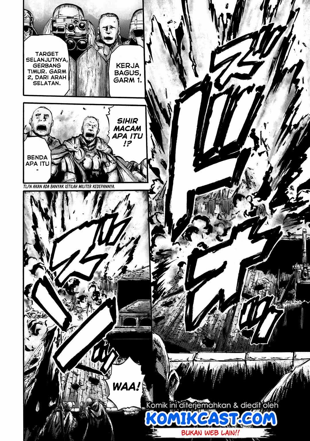 Gate – Jietai Kare no Chi nite Kaku Tatakeri Chapter 115 Gambar 11