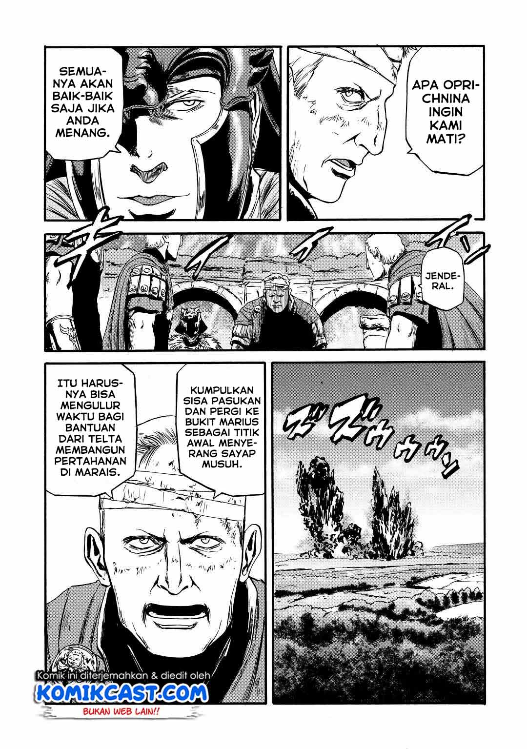 Gate – Jietai Kare no Chi nite Kaku Tatakeri Chapter 115 Gambar 26