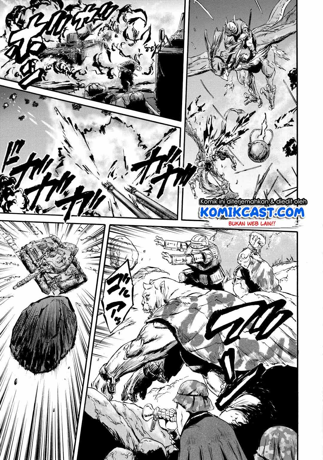 Gate – Jietai Kare no Chi nite Kaku Tatakeri Chapter 115 Gambar 29