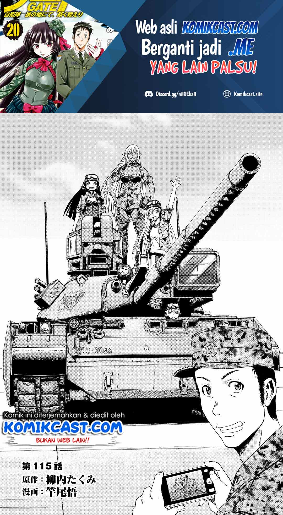 Manga Gate – Jietai Kare no Chi nite Kaku Tatakeri Chapter 115 gambar nomor 2