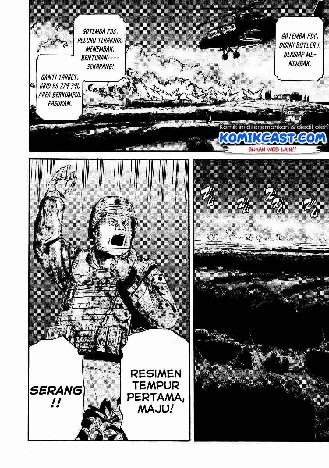 Gate – Jietai Kare no Chi nite Kaku Tatakeri Chapter 115 Gambar 20