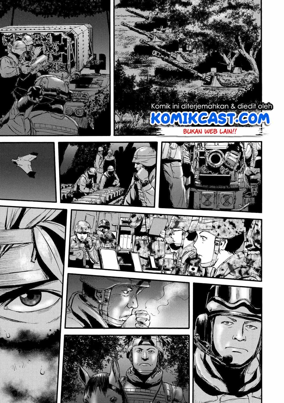 Gate – Jietai Kare no Chi nite Kaku Tatakeri Chapter 115 Gambar 6