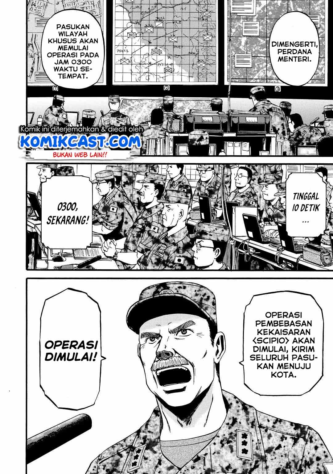 Gate – Jietai Kare no Chi nite Kaku Tatakeri Chapter 115 Gambar 7