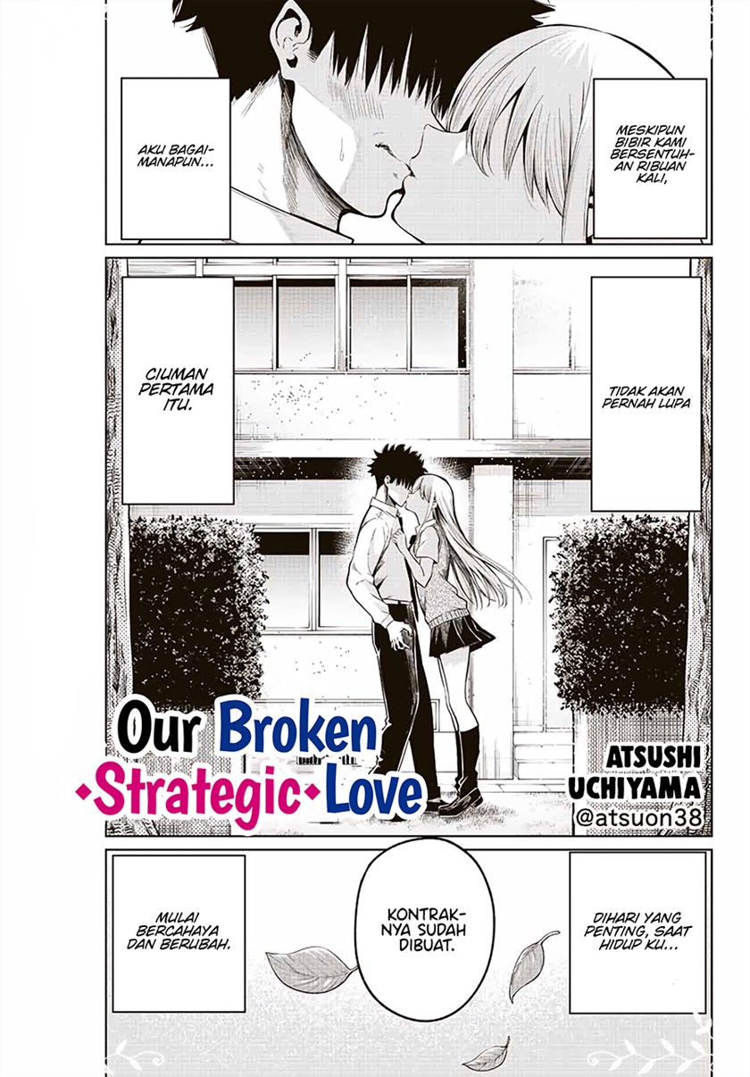 Manga Our Broken Strategic Love Chapter 00.1 gambar nomor 2