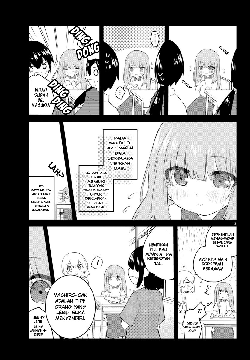 Koe ga dasenai Shoujo wa “Kanojo ga Yasashisugiru” to Omotte iru Chapter 103 Gambar 5