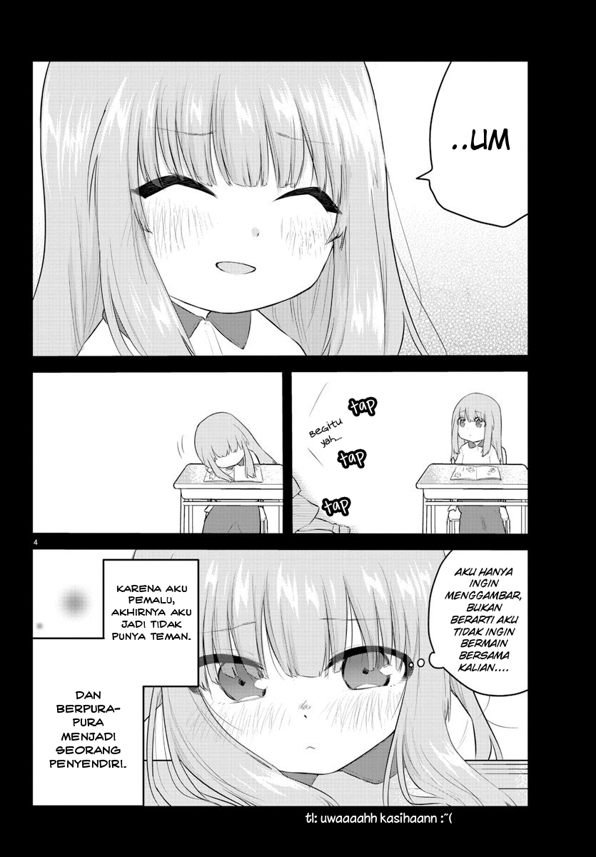 Koe ga dasenai Shoujo wa “Kanojo ga Yasashisugiru” to Omotte iru Chapter 103 Gambar 6