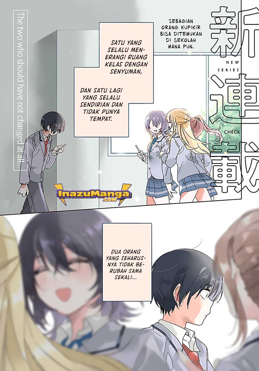 Manga Class de 2 Banme ni Kawaii Onna no Ko to Tomodachi ni Natta Chapter 01 gambar nomor 2