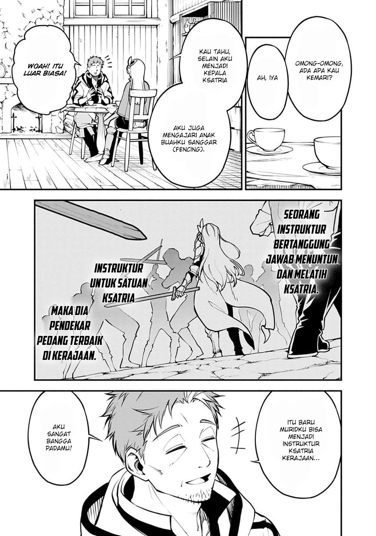 Katainaka no Ossan, Kensei ni Naru ~tada no inaka no kenjutsu shihan datta no ni, taisei shita deshi-tachi ga ore wo hottekurenai ken~ Chapter 01 Gambar 18