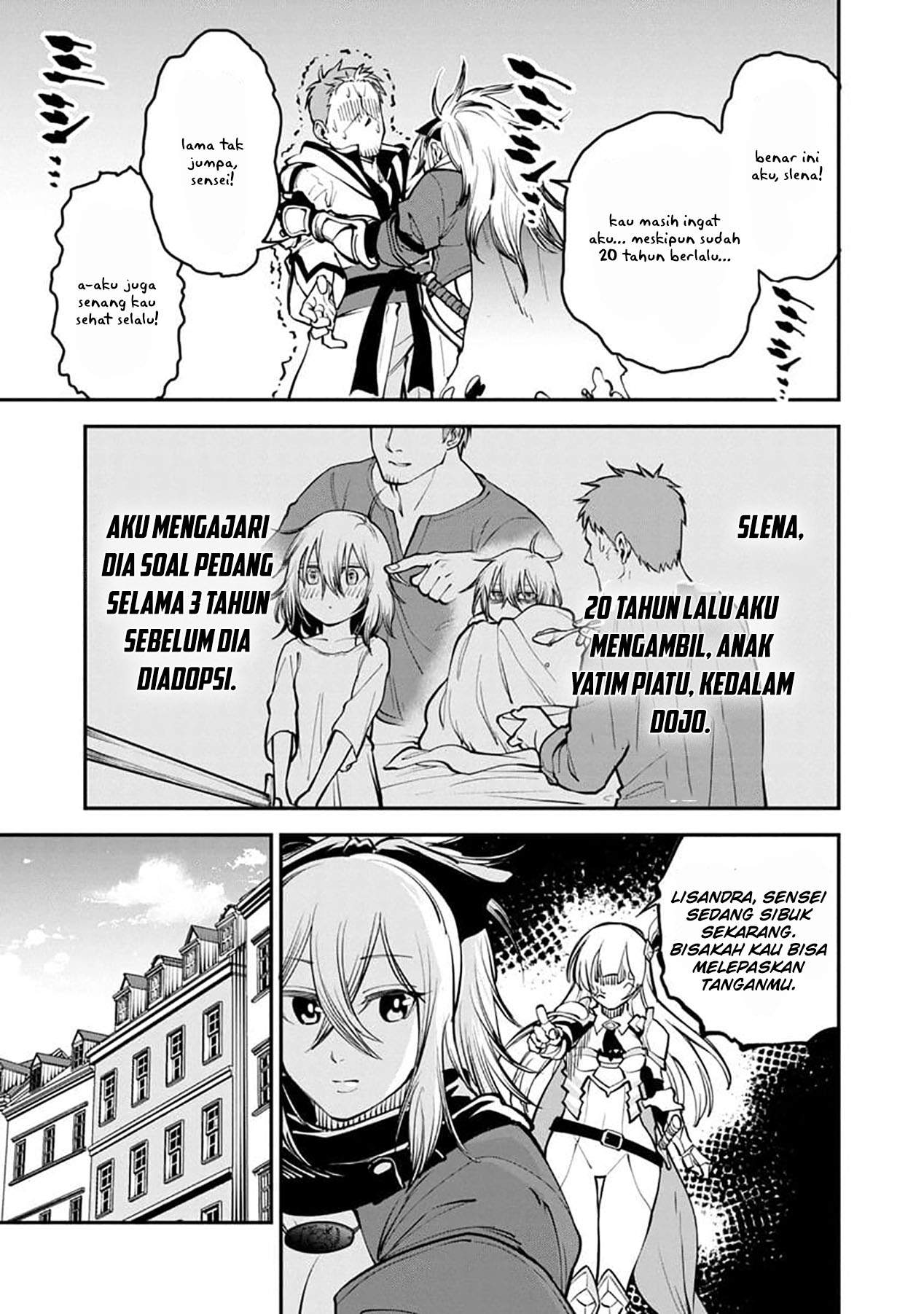 Katainaka no Ossan, Kensei ni Naru ~tada no inaka no kenjutsu shihan datta no ni, taisei shita deshi-tachi ga ore wo hottekurenai ken~ Chapter 01 Gambar 29