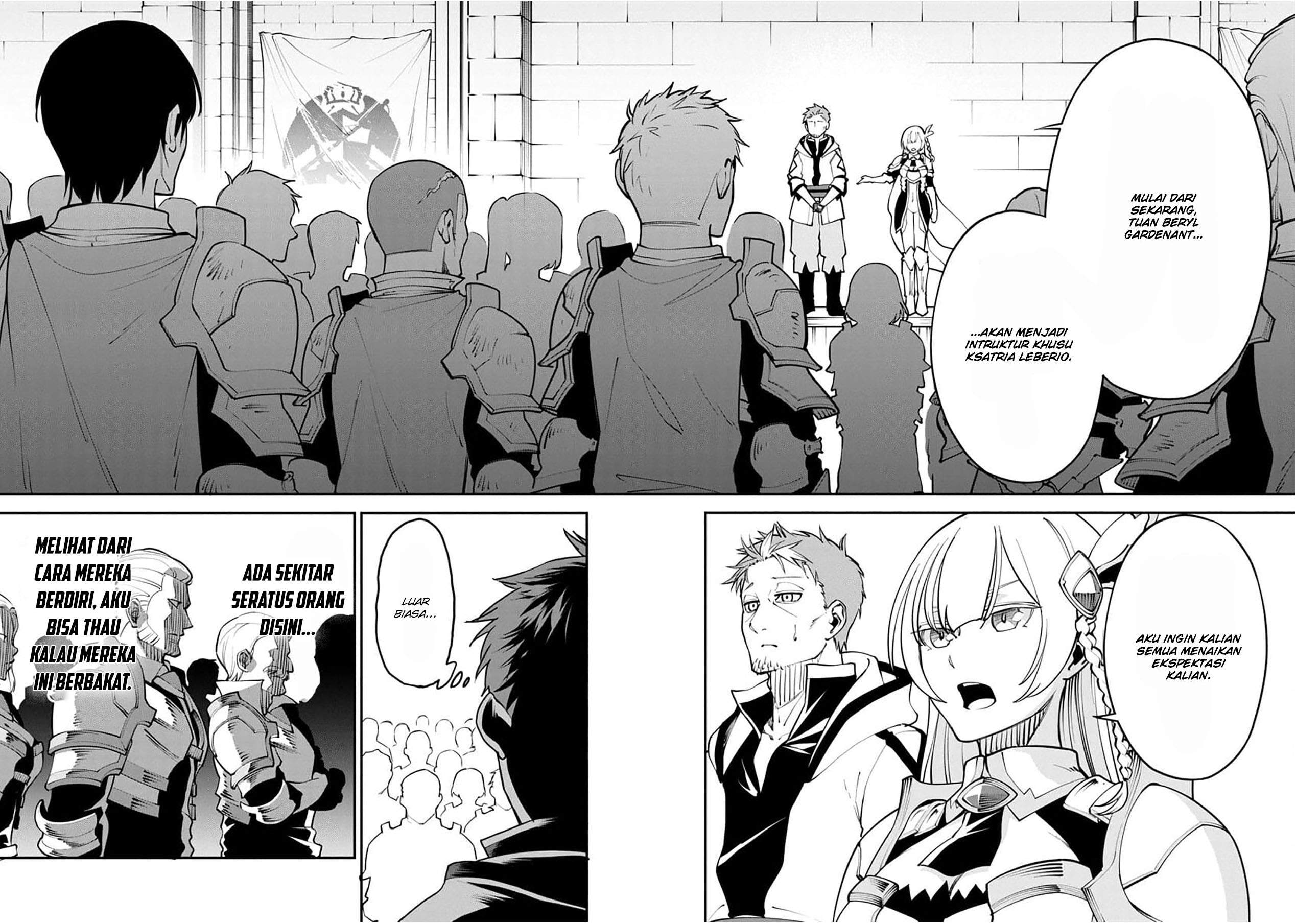 Katainaka no Ossan, Kensei ni Naru ~tada no inaka no kenjutsu shihan datta no ni, taisei shita deshi-tachi ga ore wo hottekurenai ken~ Chapter 01 Gambar 23