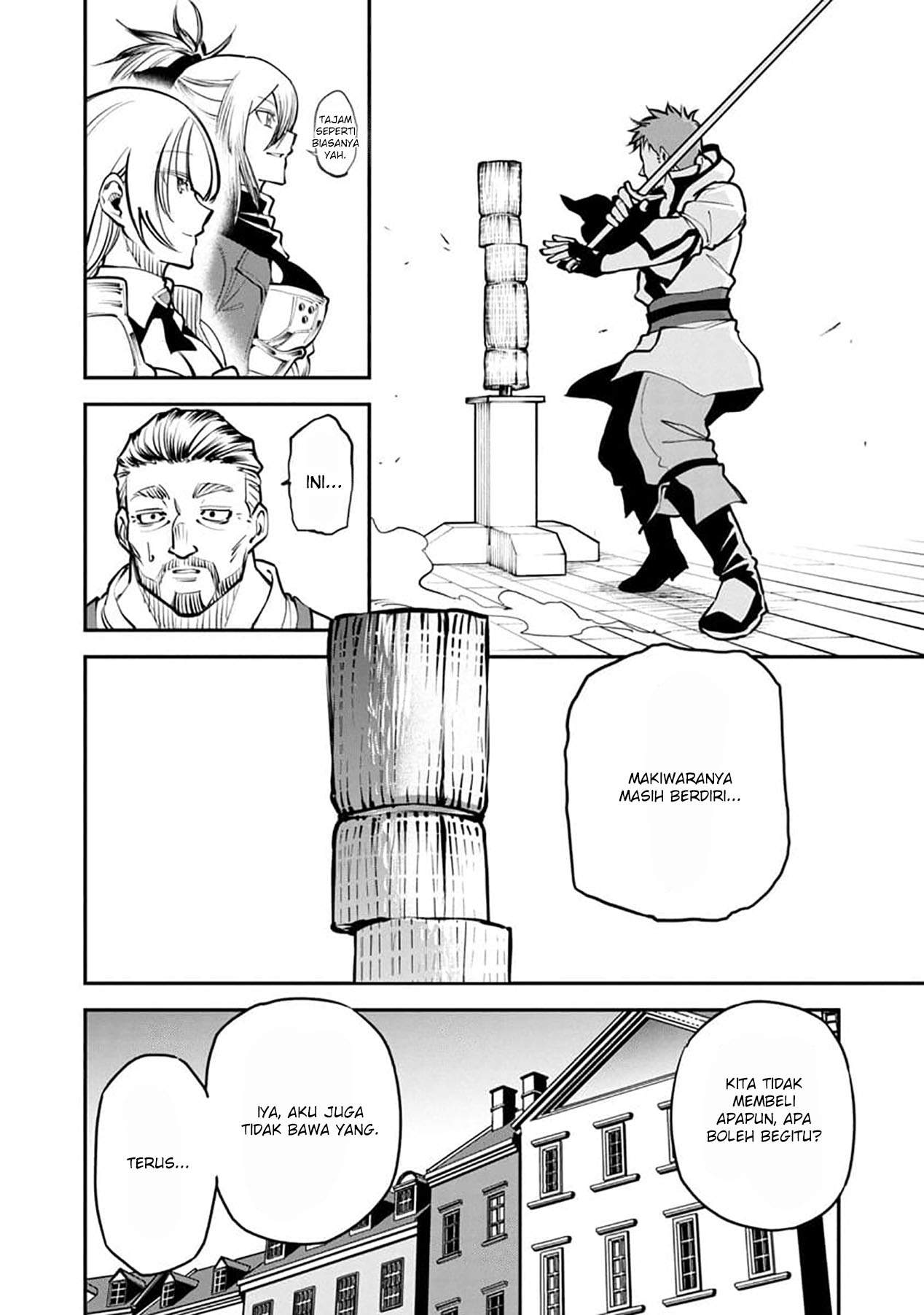 Katainaka no Ossan, Kensei ni Naru ~tada no inaka no kenjutsu shihan datta no ni, taisei shita deshi-tachi ga ore wo hottekurenai ken~ Chapter 01 Gambar 35