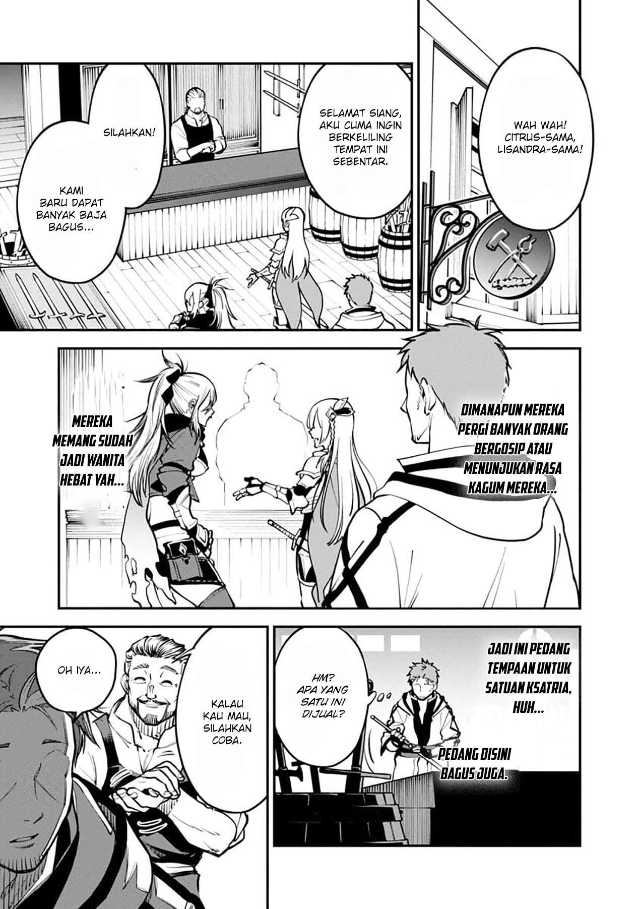 Katainaka no Ossan, Kensei ni Naru ~tada no inaka no kenjutsu shihan datta no ni, taisei shita deshi-tachi ga ore wo hottekurenai ken~ Chapter 01 Gambar 31