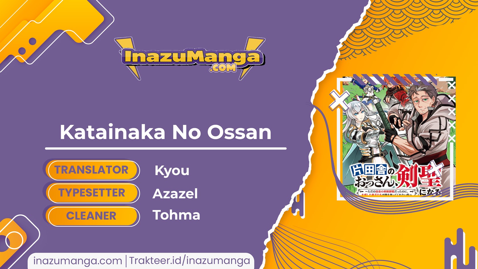 Komik Katainaka no Ossan, Kensei ni Naru ~tada no inaka no kenjutsu shihan datta no ni, taisei shita deshi-tachi ga ore wo hottekurenai ken~ Chapter 03 gambar nomor 1