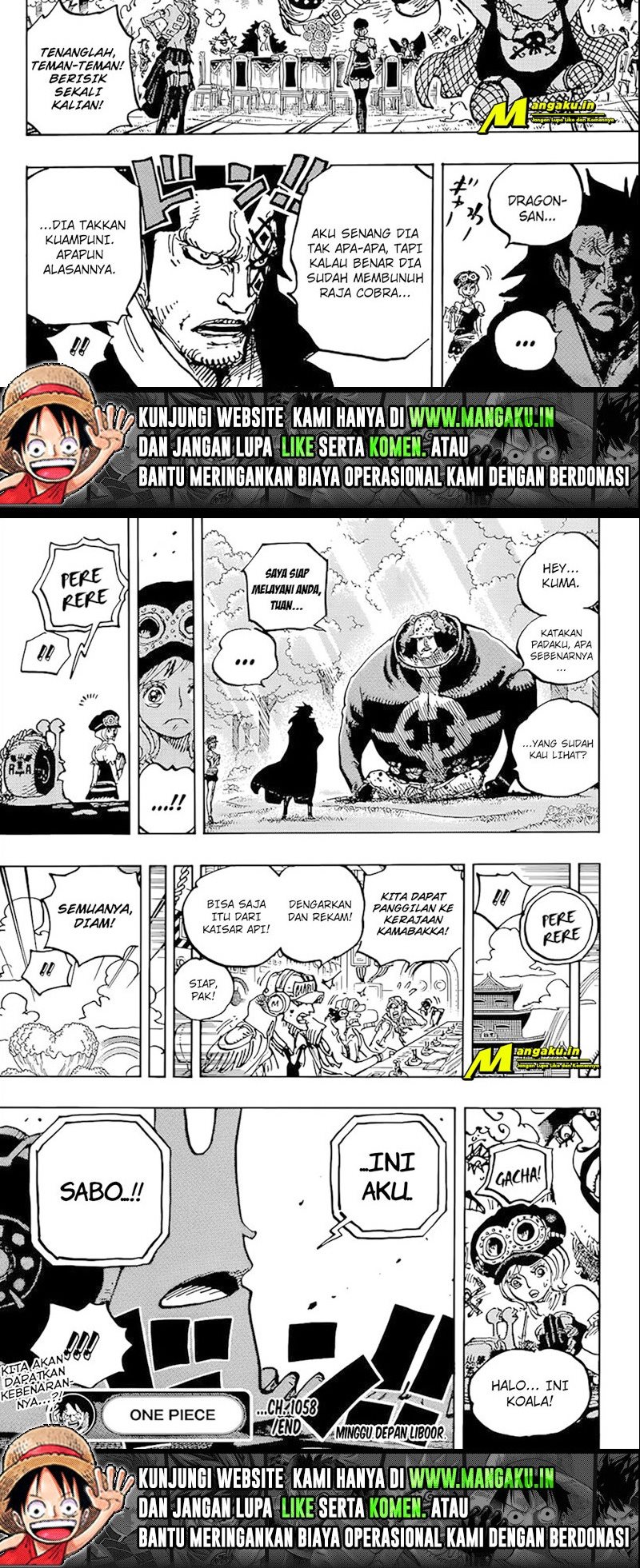 One Piece Chapter 1058 Gambar 9
