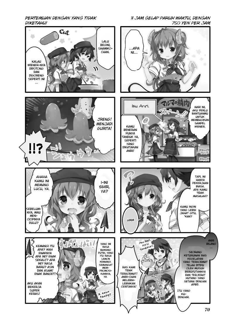 Manga Machikado Mazoku Chapter 08 gambar nomor 2