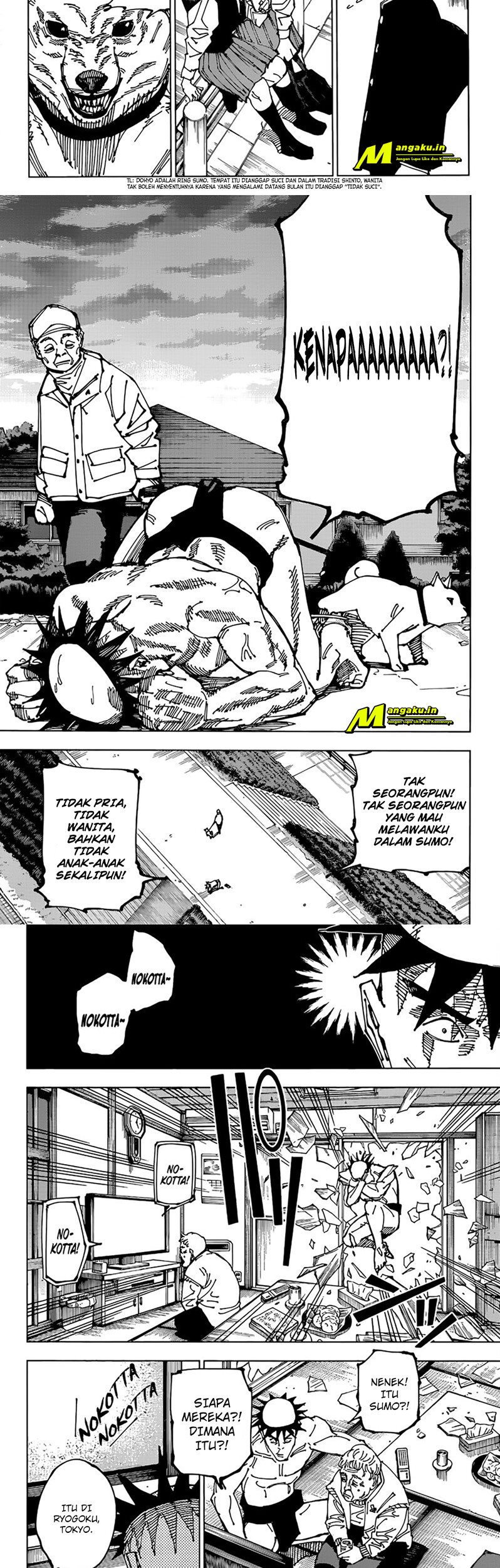 Jujutsu Kaisen Chapter 195 Gambar 3