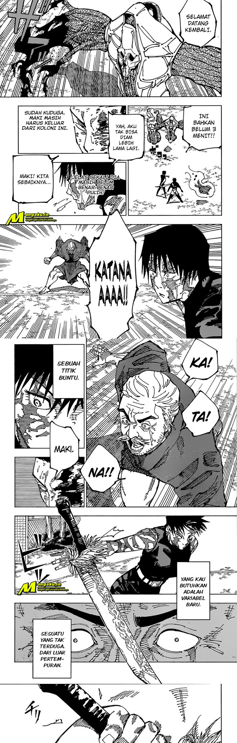Jujutsu Kaisen Chapter 195 Gambar 5