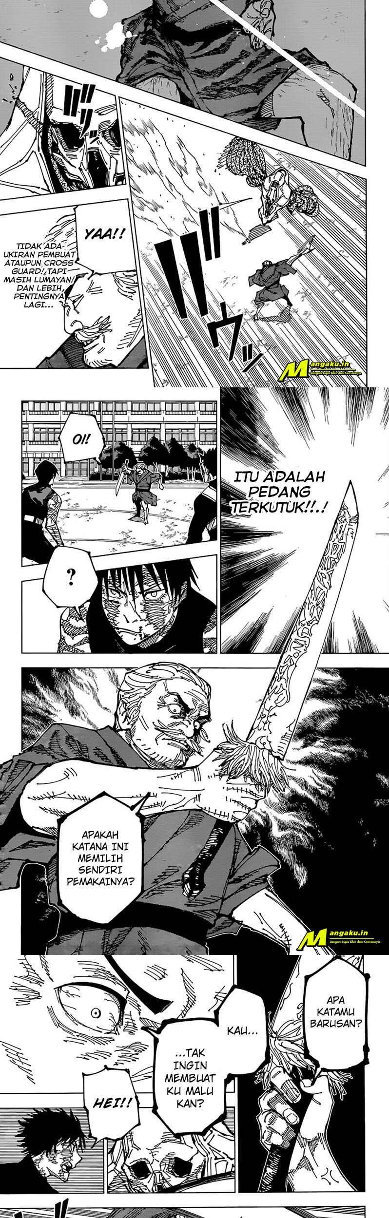 Jujutsu Kaisen Chapter 195 Gambar 7