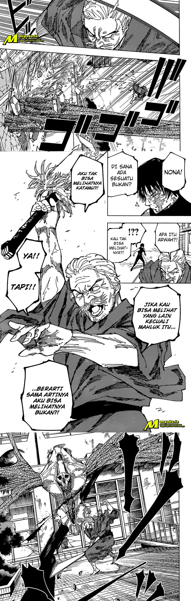 Jujutsu Kaisen Chapter 195 Gambar 8