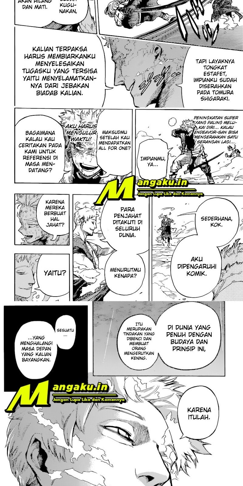 Boku no Hero Academia Chapter 364 Gambar 4