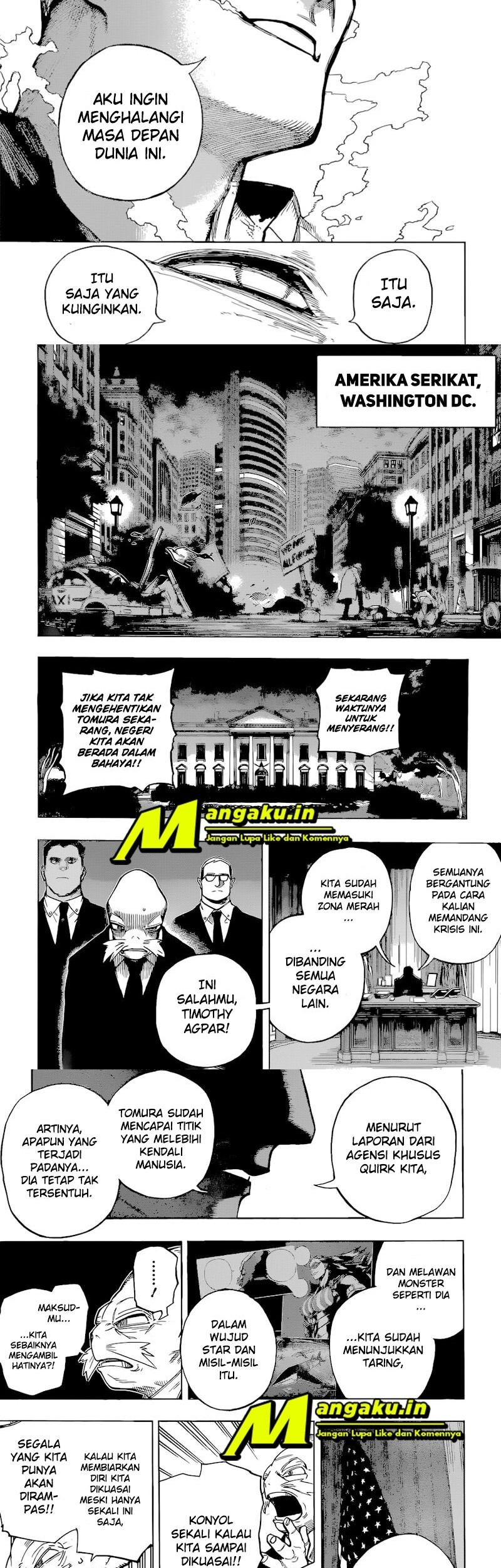 Boku no Hero Academia Chapter 364 Gambar 5