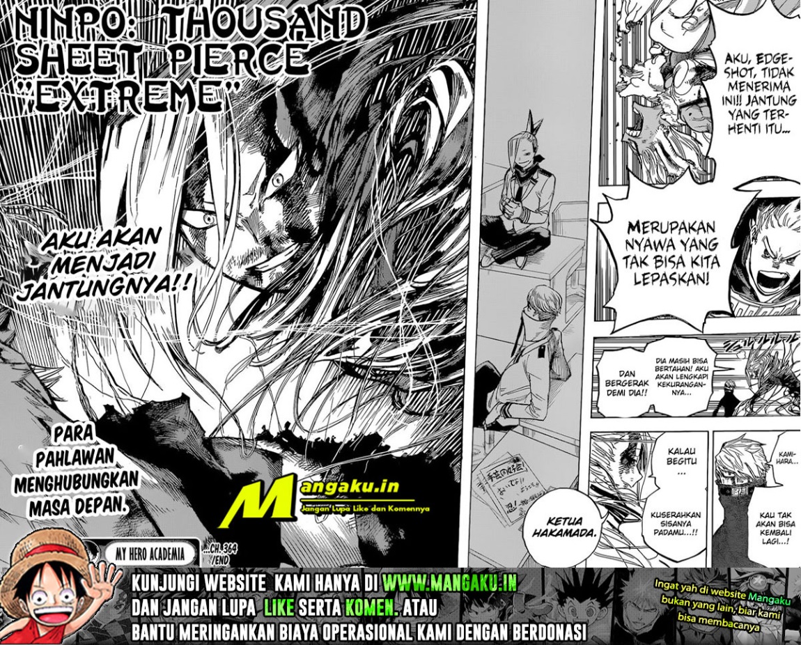 Boku no Hero Academia Chapter 364 Gambar 9