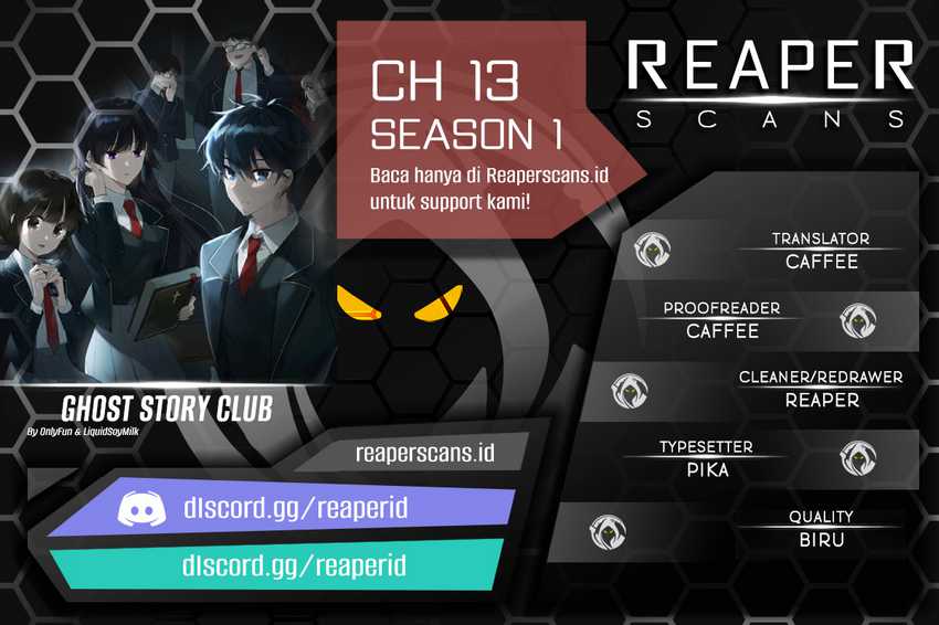 Komik Ghost Story Club Chapter 13 gambar nomor 1