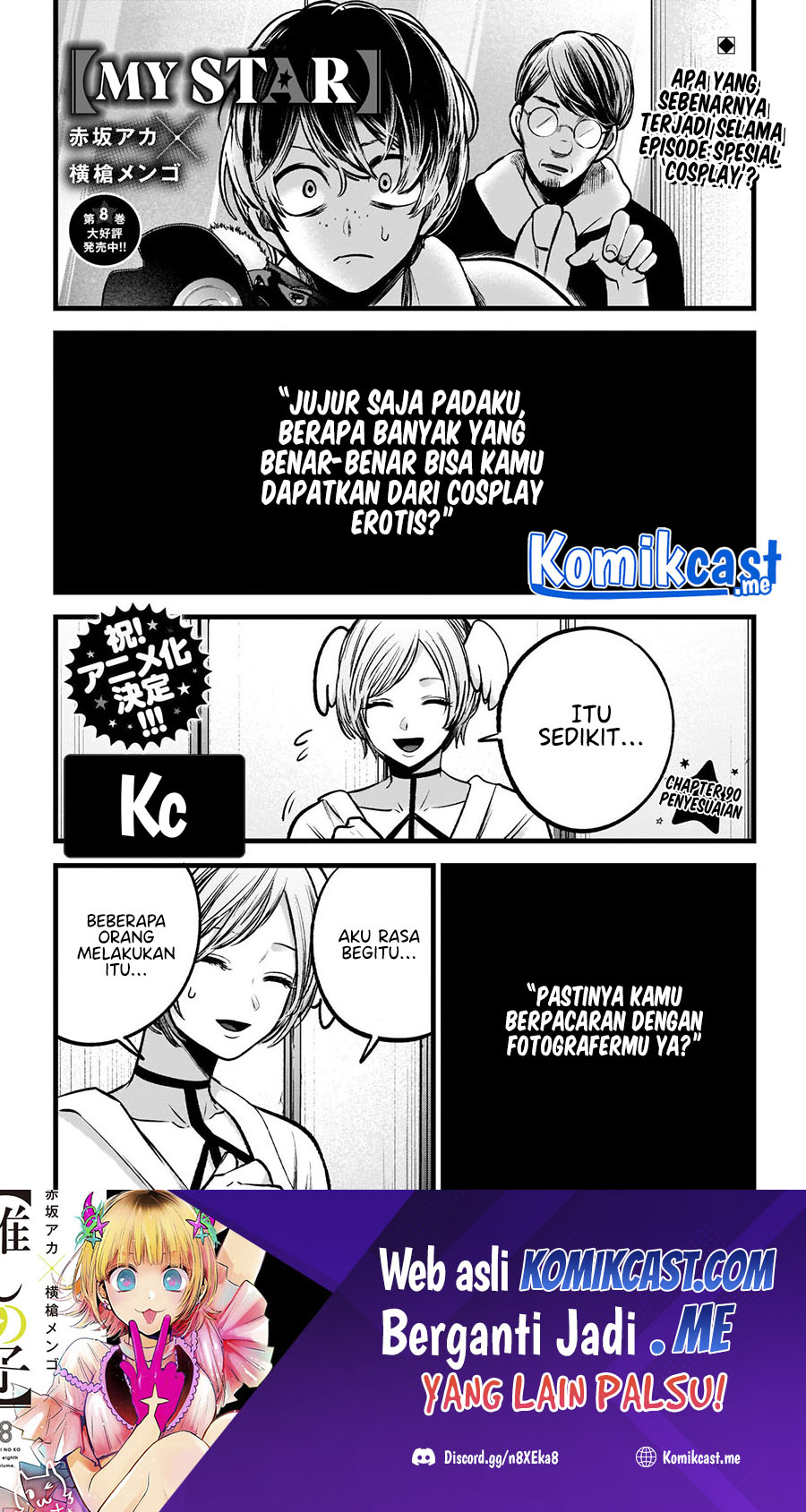 Manga Oshi no Ko Chapter 90 gambar nomor 2