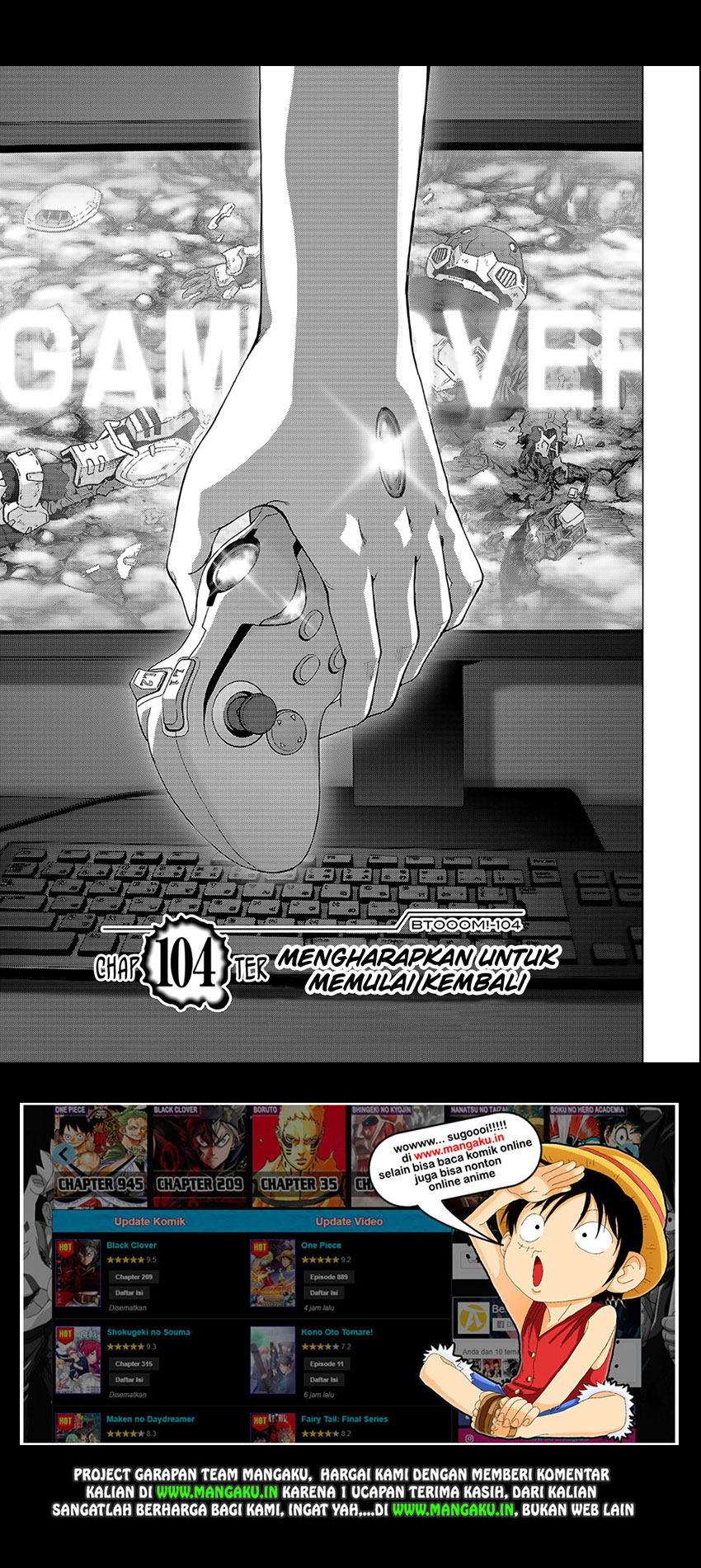 Manga Btooom! Chapter 104 gambar nomor 2