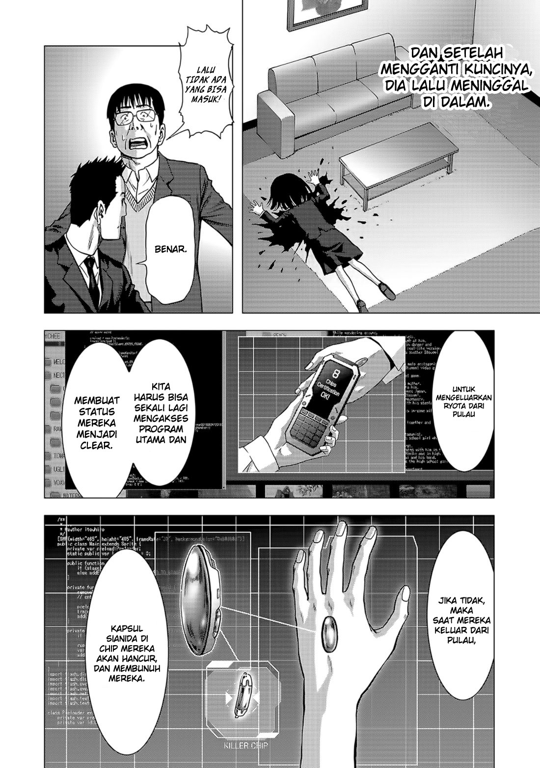 Btooom! Chapter 104 Gambar 8